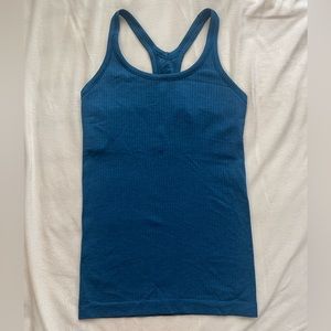 Lululemon Blue Tank top size 4